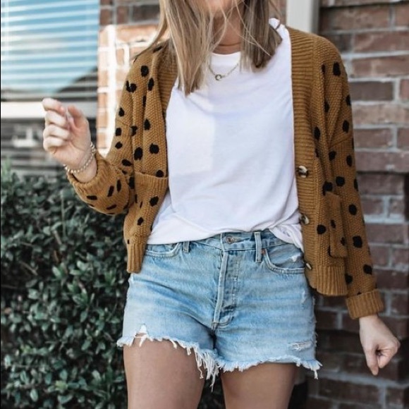 Madewell Hillview Cardigan Sweater in Painted Spot - Picture 5 of 8